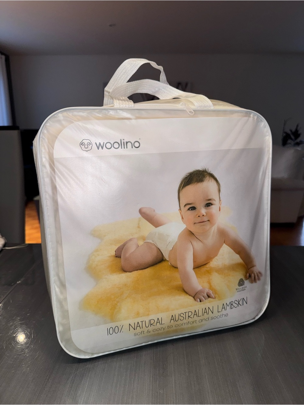 Woolino 100% Natural Australian Lambskin - Ivory